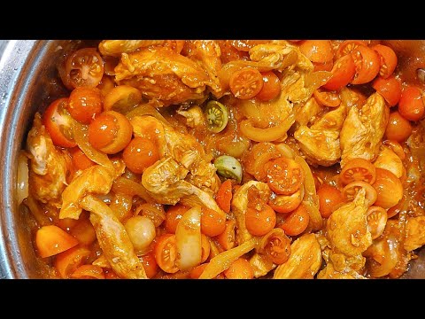 SATARAŠ sa pilećim mesom | CLASSIC SATARASH with chicken, pepper, onion and tomato stew