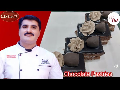 Chocolate Pastries ( Milk Fai )/ Chef Arshad Ghafoor/ Cake n Co #viral #foryou #pastries