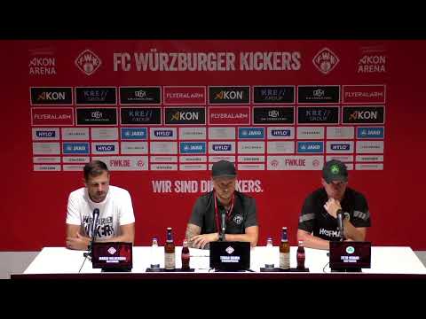 Die Pressekonferenz nach dem Heimspiel gegen Greuther Fürth II