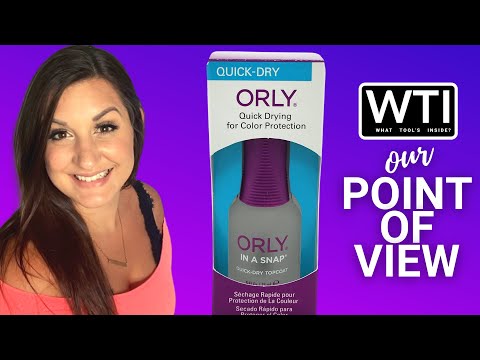 Orly Nail Dryer Top Coat Polish - WTI product video review