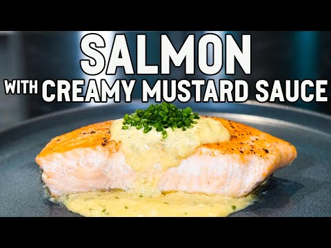 Salmon With Mustard Sauce