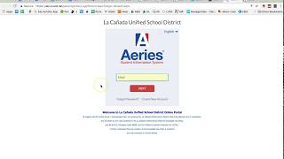 Aeries Parent Portal and Checking grades