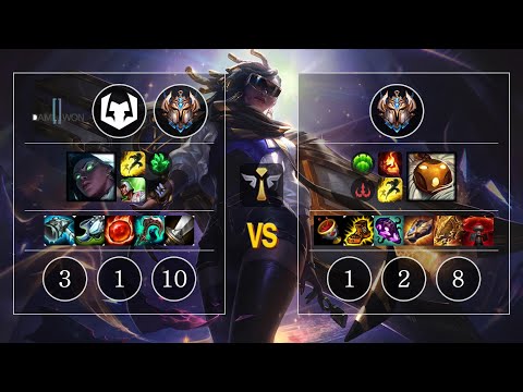 DWG Hoit Senna vs Progamer Destiny(KR) Bard Sup - KR Challenger Patch 10.10