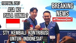 Download lagu BREAKING NEWS: Former Indonesian National Team Coach Shin Tae-yong Leads the Indonesian 7v7 Team,... mp3