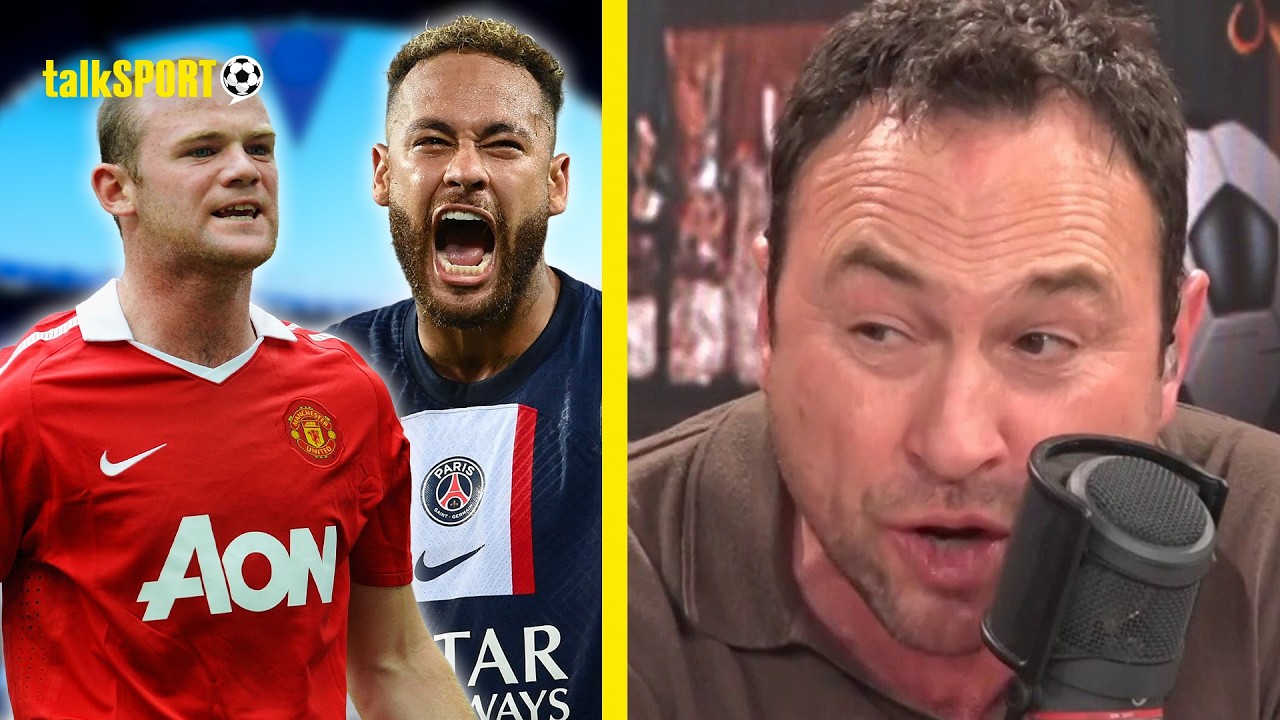 "HE'S A BALLER LEAGUE PLAYER!" Jason Cundy HAMMERS Neymar amid Wayne Rooney Comparisions!