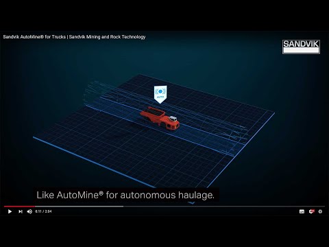 AutoMine® for Trucks | Sandvik Mining and Rock Technology