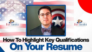 Key qualifications for your resume
