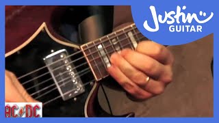 AC/DC - Shoot To Thrill: Getting the AC/DC Sound with SoloDallas (Guitar Lesson) How to play