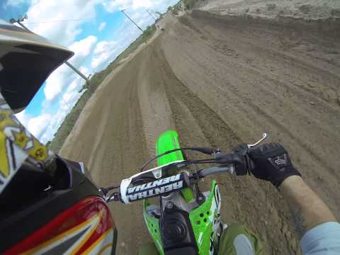 My first ride on the KX450F