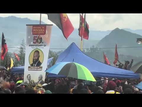 Mal Meninga Kuri live in Porgera (Ambai Ya) for 50th Independence Show