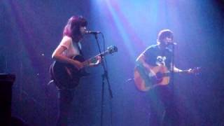 Ash - Tracers (acoustic with Emmy the Great) Koko, London 06.05.10