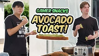 EZ Avocado Toast Recipe - Gamer Snacks with Agilities and Kariv