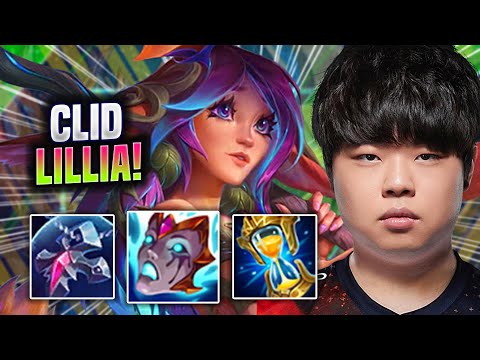 CLID IS SO CLEAN WITH LILLIA! - FPX Clid Plays Lillia Jungle vs Trundle! | Season 2022