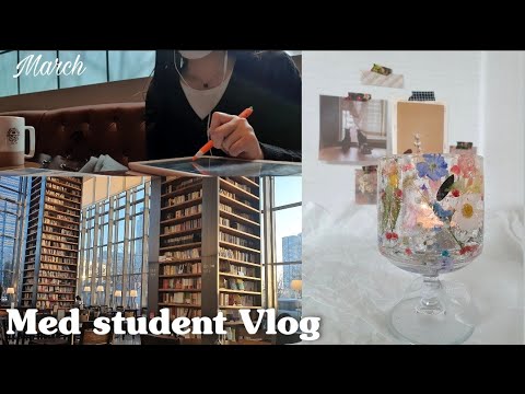 eng) 의대생 vlog | 시험 다음은 시험 😹 숨돌리고 정형외과 공부하는 본과 2학년 브이로그 | a medstudent vlog 💦