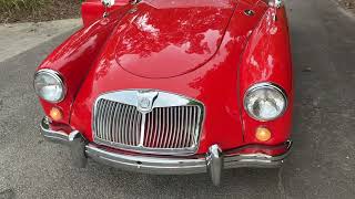 1959 MG MGA Control Panel