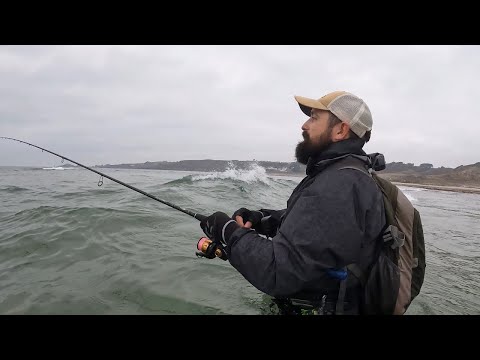 Searching The Surf For Bass - Lures In The Surf - Lure Fishing For Bass - Lure Fishing Uk