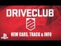 #DRIVECLUB PS4 Exclusive: PS Plus Edition, #DRIVECLUB Live, New Cars