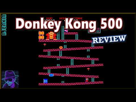 Donkey Kong 500 : Homebrew from 2024 - on the Commodore Amiga - with Commentary !!