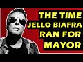 Dead Kennedys: The Time Jello Biafra Runs For Mayor Of San Francisco Against Dianne Feinstein