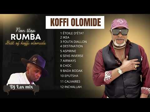 KOFFI OLOMIDE MIX VOL 1 RUMBA BY DJ LAX ft CYNDI LE COEUR ET FALLY IPUPA - EPUTSHA,IKEA,SANS INVERSE