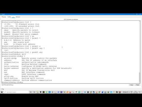 CCNA: How to configure Standard ACL Lab With Wildcard Masks