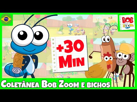 Coletânea Bob Zoom e os Bichos  l @Bob Zoom​ l Vídeo Infantil Oficial | Cantigas para dançar