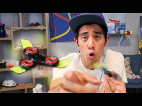 ZACH KING - MAKE YOUR FIDGET SPINNER FLY AND LEVITATE TRICK