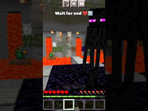 Feeling sad for enderman 😭💔| #shorts