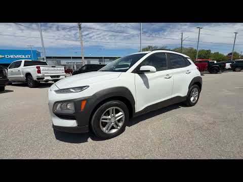 2018 Hyundai Kona 2.0L Essential FWD in White for sale at Ontario Motor Sales in Oshawa, ON