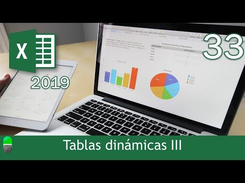 Curso Excel 2019 Tablas dinámicas III Vídeo 33