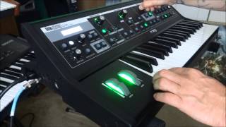 Video thumbnail for MOOG LITTLE PHATTY GREEN "TOXIC" EDITION STAGE II ANALOG SYNTHESIZER  w/ CV Expansion! by Rik Marston Official