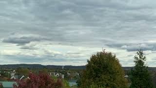 Frederick, MD 10/25/25 90 mins in 40 seconds (time lapse video, 2:30-4:00 PM)