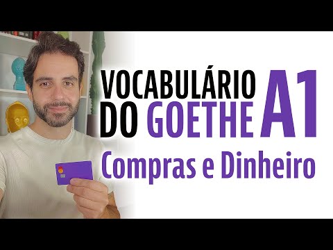 Vocabulário Básico de Alemão - Goethe A1 - Compras e Dinheiro - AULA 13