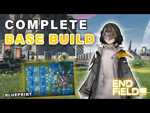 COMPLETE Originium & Amethyst Base Setup & Blueprint ► Arknights Endfield