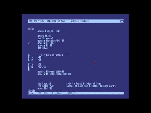Amiga Hardware Programming 13 - Introducing... the Blitter!