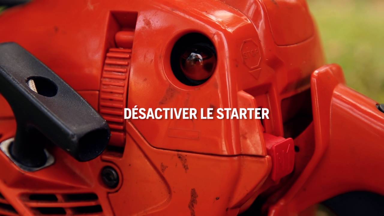 Comment démarrer votre tronçonneuse Husqvarna 