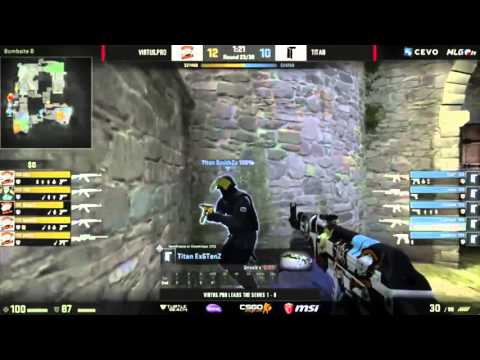 CS:GO - Shox 1 Bullet 2 Kills With AWP vs Virtus.Pro @ CEVO Pro League Finals