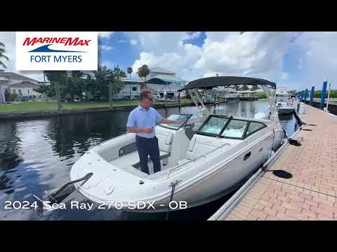 2024 Sea Ray 270 SDX OB Video