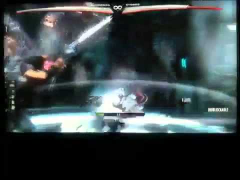 Injustice:Deathstroke 40% midscreen combo stage transition