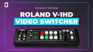 Video thumbnail for Review of the Roland V-1HD Video Switcher by BoxCast