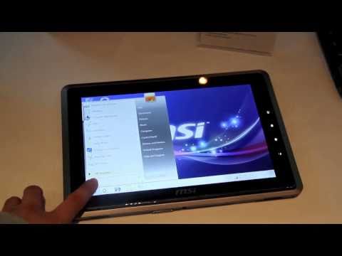 Hands On with the MSI WindPad 110W AMD Brazos Tablet