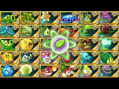 (PlantsVsZombies2) All Premium Plants Challenge & Power-Up! vs Gargantuar Zombies 2