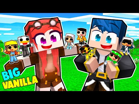 HO CREATO I FUNKO POP DEI MIEI AMICI NELLA BIG VANILLA! - MINECRAFT