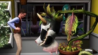 "Feed me Seymour" from "Little Shop of Horrors" made in the sims 3