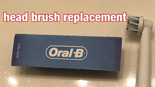 [4K]   HOW TO REPLACE ORAL B ELECTRIC TOOTHBRUSH HEAD BRUSH