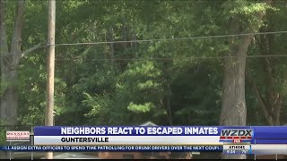 Neighbors react to Marshall County inmates escape
