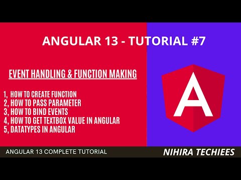 Event Handling Making Function In Angular Angular 13 Tutorial 9