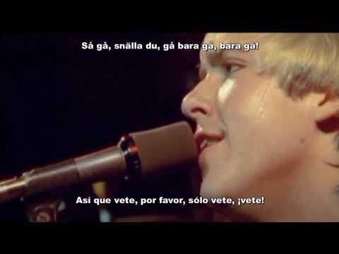 Det hjärta som brinner (vivo) - Gyllene Tider (Subtitulos Sueco/español)