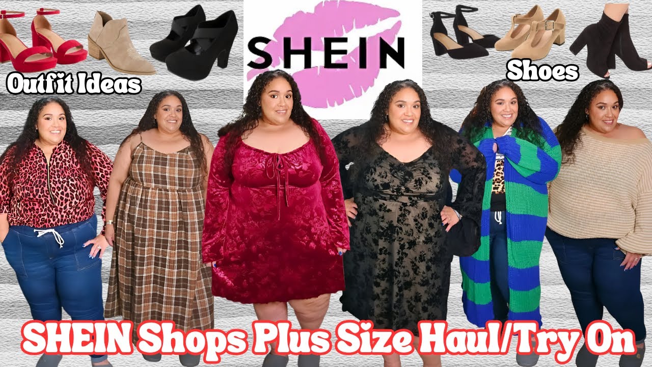SHEIN HAUL 2024|SHEIN CURVE|SHEIN Plus Size Haul 2024|Plus Size Clothing Hauls|Tasha St James