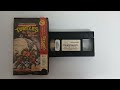 Opening To Teenage Mutant Ninja Turtles The Shredder Is Splintered 1989 VHS